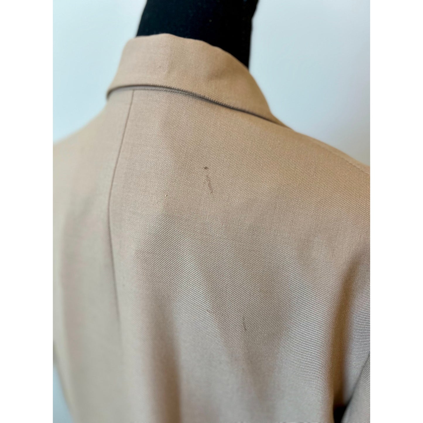 Maje Twill Blazer in Brown Size 38 Single Breasted Button Front Pockets Lined