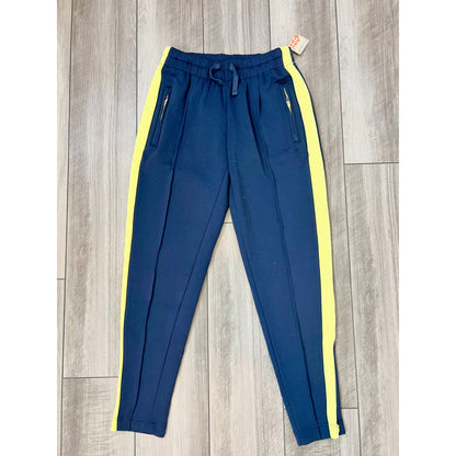 Free People Movement Right On Track Pants in Navy Combo Size XS Stretch Mid Rise