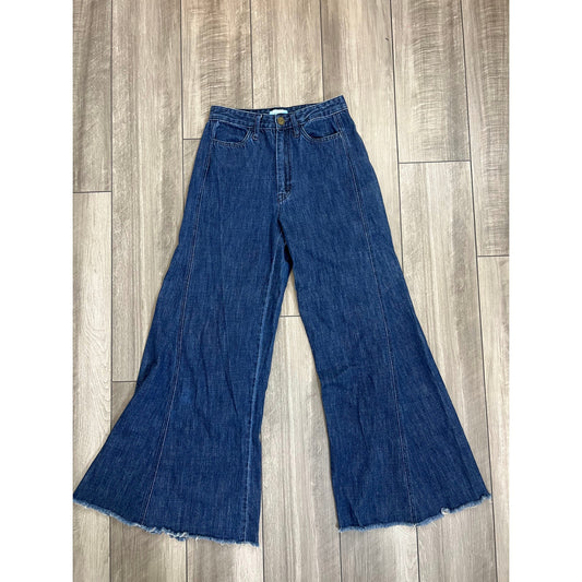 Show Me Your Mumu Michelle Jeans in Hustle and Bustle Wash Blue Size 27 Denim