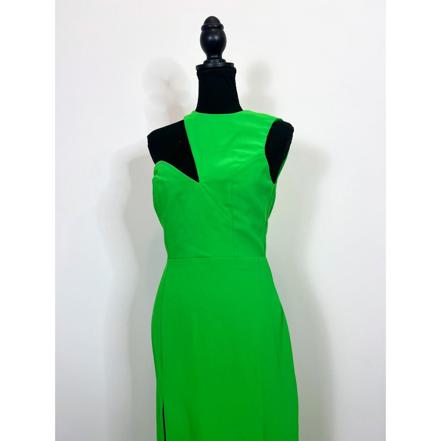 Amanda Uprichard x Revolve Gilda Gown Maxi Dress in Grass Green Small Lined