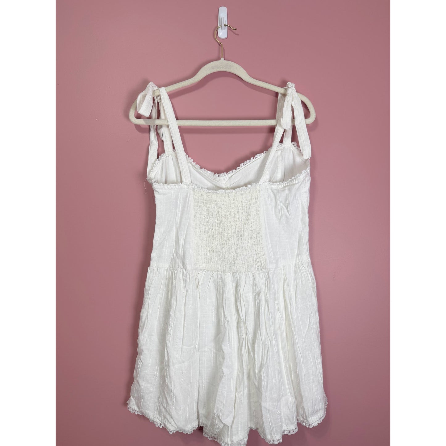 Show Me Your Mumu Regal Romper in White Size XL