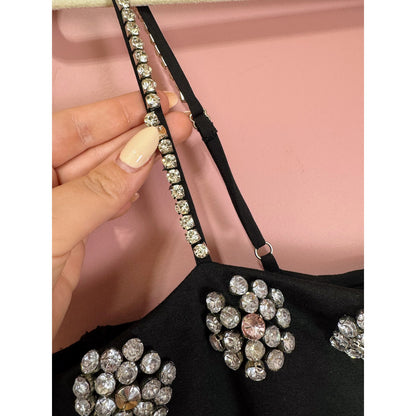 Majorelle Mackie Mini Dress in Black Size XL