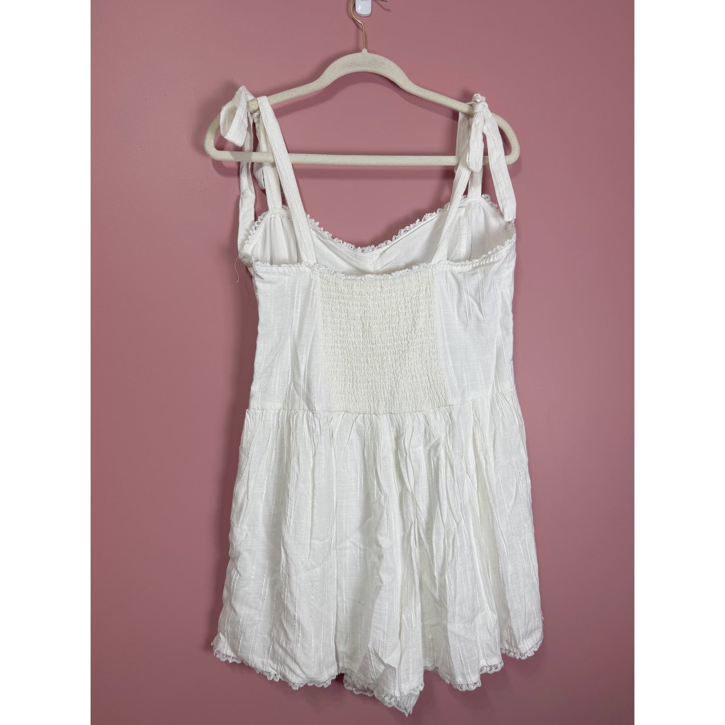 Show Me Your Mumu Regal Romper in White Size XL