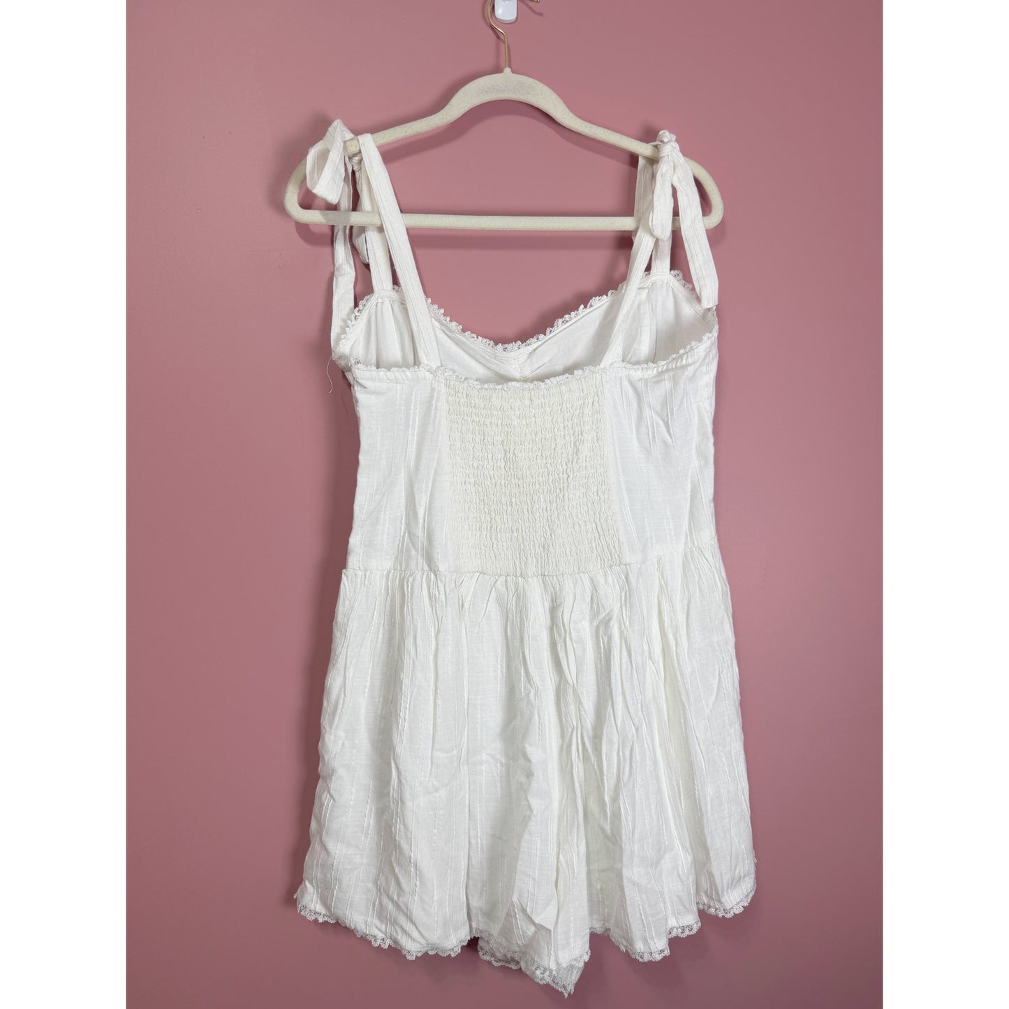 Show Me Your Mumu Regal Romper in White Size XL